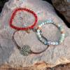 Buddha • Armband Amazonit | Perlenarmband | Edelsteinschmuck | Geschenkidee Frau | Freundin | Schwester | Mama | Unisex Bild 5