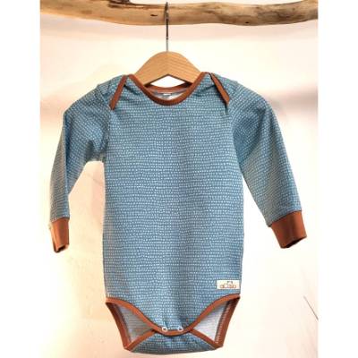 Longsleeve Body für Babys aus BIO Baumwolle mit Schlupfausschnitt