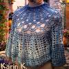 Lace- Tunika luftig gehäkelt im Boho- Style Dunkeljeans Blau Farbverlauf GOMITOLO DENIM Lana Grossa Bild 8