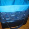 Stofftasche  Blau/Türkis aus Baumwolle mit vier Henkeln Bild 2