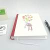 Kochbuch mit Illustrationen, hell-rot, DIN A5, 300 Seiten, Rezeptbuch, Elefant Bild 3