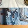Frühstücksbrettchen Herz Türklinke Fotografie Brettchen aus Melamin, spülmaschinenfest, Schneidebrett 14 x 23 cm Bild 2