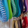 Schlüsselanhänger mit Spruch Meer geht immer aus Segeltau in vielen Farben,handgefertigt, Geschenk für sie und ihn, maritim Bild 4