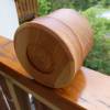 Sehr schöne gedrechselter Holzdose aus Kirschbaum Bild 7