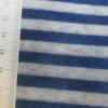Nicki Baumwolle Streifen 5mm blau - hellgrau Oeko-Tex Standard 100   (1m/12,-€) Bild 2
