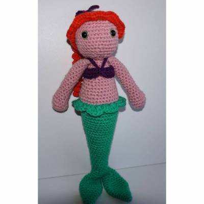 Häkelanleitung Amigurumi Meerjungfrau Marina