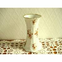 Vintage Vase Braune Blüte von Lindner Küps aus den 70er Jahren Bild 1