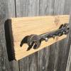 Schlüsselbrett aus Treibholz, Metallkunst trifft auf Holz Bild 5