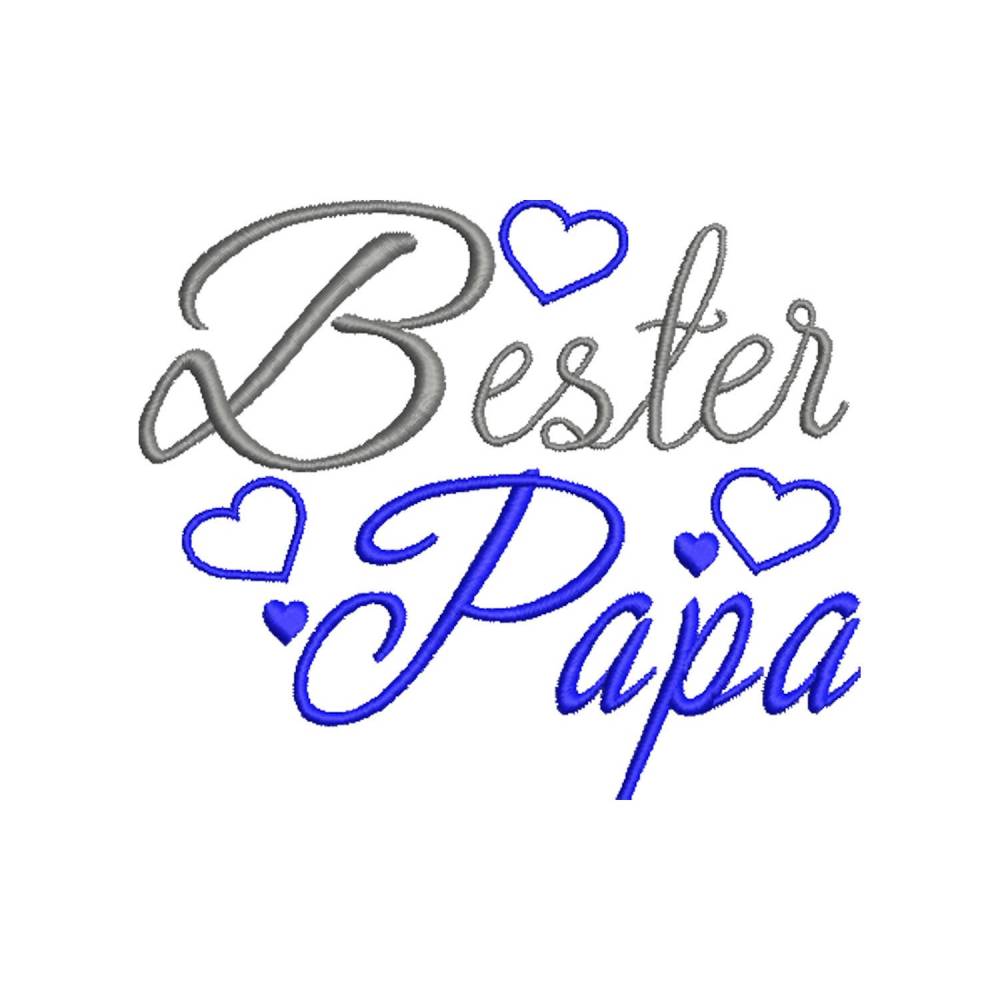 Aufkleber Bester Papa der Welt Sticker 10 x 10 cm Vater Dad Vatertag
