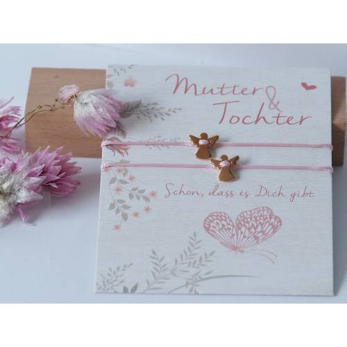 Mutter Tochter Armband Herz Freundschaftsarmband eur