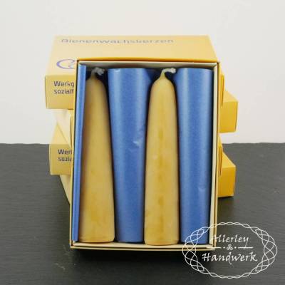 Adventskerzen mittel ● 100% Bienenwachs ● handgezogen ● 15 x 3,5 cm