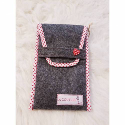 Brillenetui kleines Täschchen Handmade Geschenkidee Unikat Filz Etui Brille Sonnenbrille Aufbewahrung Mäppchen Hülle Schminktäschchen