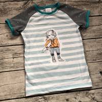 cooles T-shirt gr.134 mit Motiv Skater-Boy Skater Bild 1
