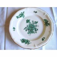 Vintage Teller Rosenthal Chippendale - Grüne Blume - aus den 50er Jahren Bild 1
