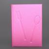 Rezeptbuch, metallic pink, DIN A5, 100 Blatt, Kochbuch, Hardcover Bild 2