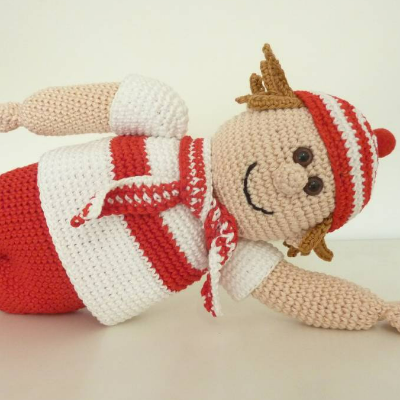 Häkelanleitung - Robert Rückpass