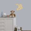Wandlampe "Eule" Kinderzimmer personalisierte Lampe mit Namen Nachtlicht Leuchte Wandleuchte Dekoration Jungen Mädchen Baby Schlummerlicht Bild 5