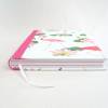 Notizbuch, pink Flamingo, DIN A5, 150 Blatt, handgefertigt Bild 3