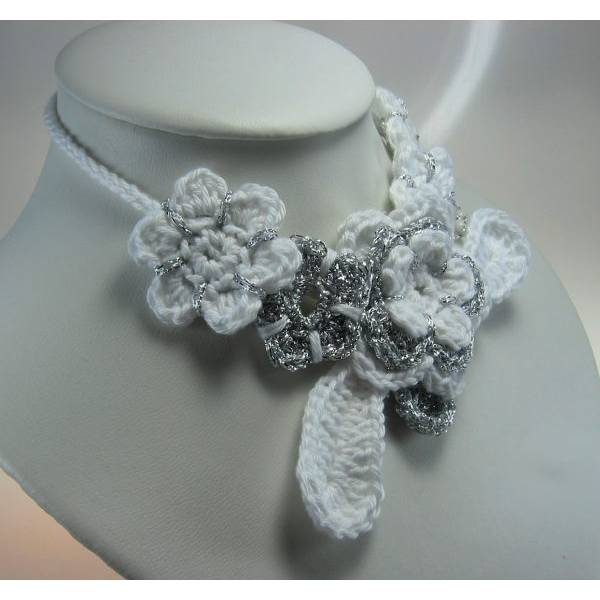 Perlenkette Hochzeit mit Schleife Schmuck Ketten Perlenketten 