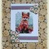 Glückwunschkarte mit  kleinem Fuchs, Geburtstagskarte Bild 1
