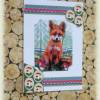 Glückwunschkarte mit  kleinem Fuchs, Geburtstagskarte Bild 3