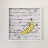 Spraybananenfrosch, Graffiti, Street Art, Mural, Bananensprayer, Bild mit Banane, Bild Eßzimmer, Bild Küche, Bild als Geschenk Bild 1