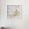 Spraybananenfrosch, Graffiti, Street Art, Mural, Bananensprayer, Bild mit Banane, Bild Eßzimmer, Bild Küche, Bild als Geschenk Bild 2
