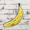 Spraybananenfrosch, Graffiti, Street Art, Mural, Bananensprayer, Bild mit Banane, Bild Eßzimmer, Bild Küche, Bild als Geschenk Bild 3