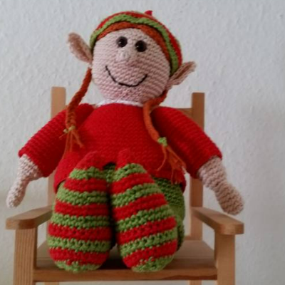 Häkelanleitung - Elena Elf