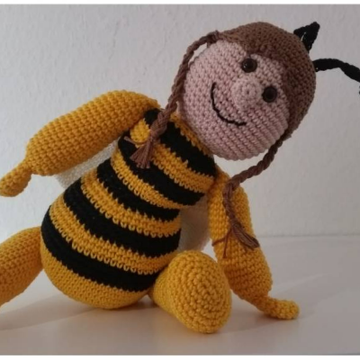 Häkelanleitung - Betty Biene