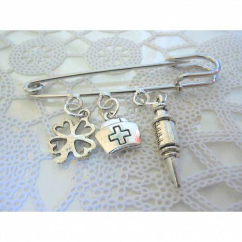 DANKE SAGEN, Krankenschwester, Arzt, Pfleger , Brosche Anstecknadel