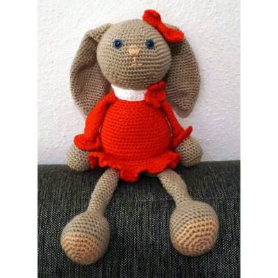  Häkelanleitung Hasenmädchen Bunny 