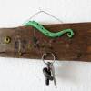 Oktopus Schlüsselbrett, Treibholz, Tintenfisch, altes Holz, vintage, Geschenk zum Einzug,  Schlüsselbund, Meer Bild 1