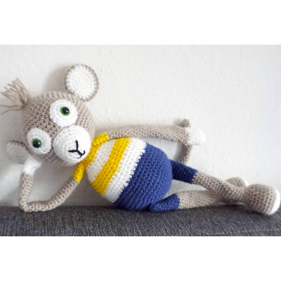 Häkelanleitung: Affe Ape