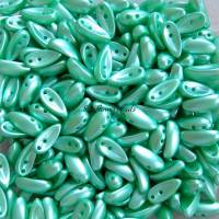 30 Chilli beads pastell grün Bild 1