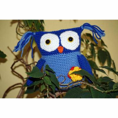 Häkelanleitung Amigurumi Eule Ella