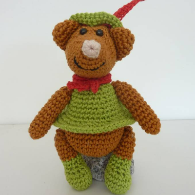 Häkelanleitung - Robin-Maus "Mini"