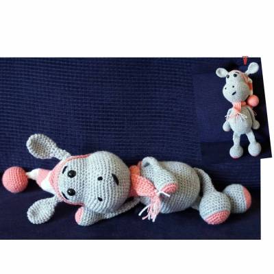 Amigurumi Häkelanleitung Nilpferd Nelli