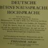 Deutsche Bühnenaussprache,Hochsprache,1927, Ahn Verlag Köln, 261 Seiten. Bild 2