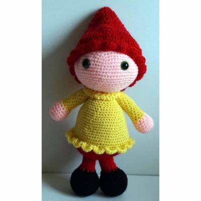 Häkelanleitung Amigurumi Zwergin Maggi
