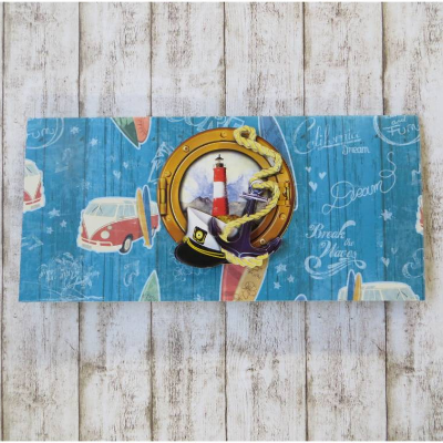 Gutscheinverpackung, Gutscheintasche , Geldgeschenk, Reise, Busreise