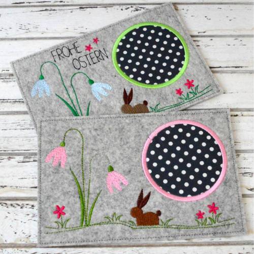 Stickdatei MugRugHasenwiese 13x18cm und 13x20cm