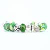 Armband, Module, Beads. Modularmband, sillber,grün, weiss,  Perlenarmband,2 Bild 5