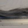 10 Gramm graue Suri Alpaka Strähnen zum rerooten und zur Herstellung von Perücken. Bild 3