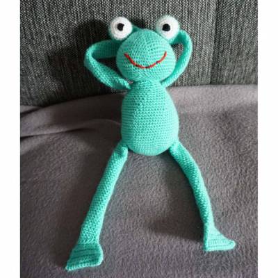Häkelanleitung Amigurumi Fröschlein