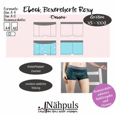 Ebook Damen Boxershorts Roxy 