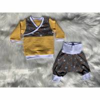 Babykleidung Größe 56; Babyausstattung; Erstlingsset; Shirt und Pumphose; Erstausstattung Bild 1
