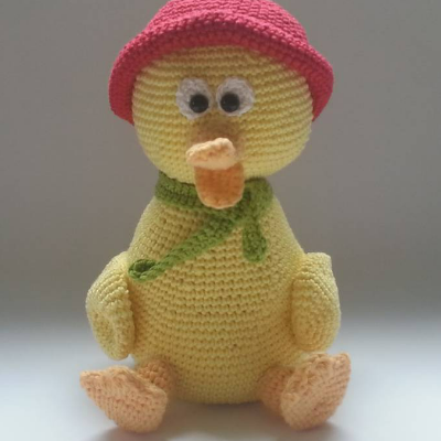 Häkelanleitung - Elsa Ente