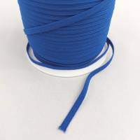 5 m Gummiband, blau, flach, 5 mm, Elastikband, Bastelmaterial Bild 3