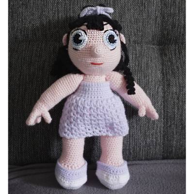 Häkelanleitung Amigurumi Puppe Emily